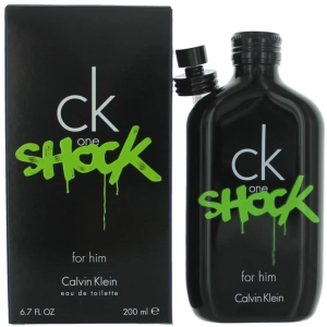 Calvin Klein Men's Eau De Toilette Spray - One Shock Captivating Scent, 6.7 oz