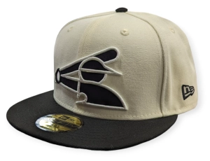 Chicago White Sox 2 Tone Chrome/Black New Era Batterman 59FIFTY Fitted Hat