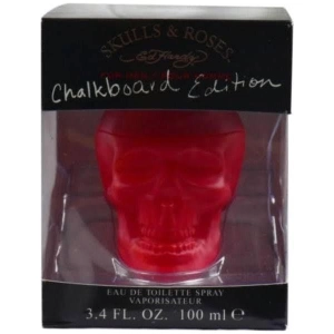Ed Hardy SKULLS AND ROSES Chalkboard Christian Audigier edt 3.4 / 3.3 oz men NEW in BOX