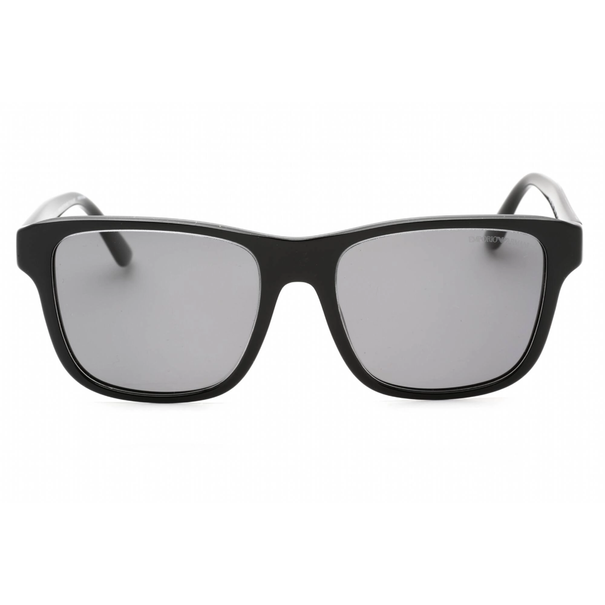 Emporio Armani Men's Sunglasses - Glossy Black/Clear Full Rim Frame | 0EA4208 605187