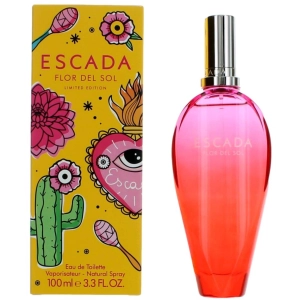 Escada Women's Eau De Toilette Spray - Flor Del Sol Captivating Fragrance, 3.3 oz