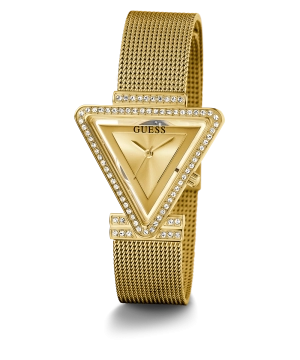 GUESS Ladies Gold Tone Analog Watch
