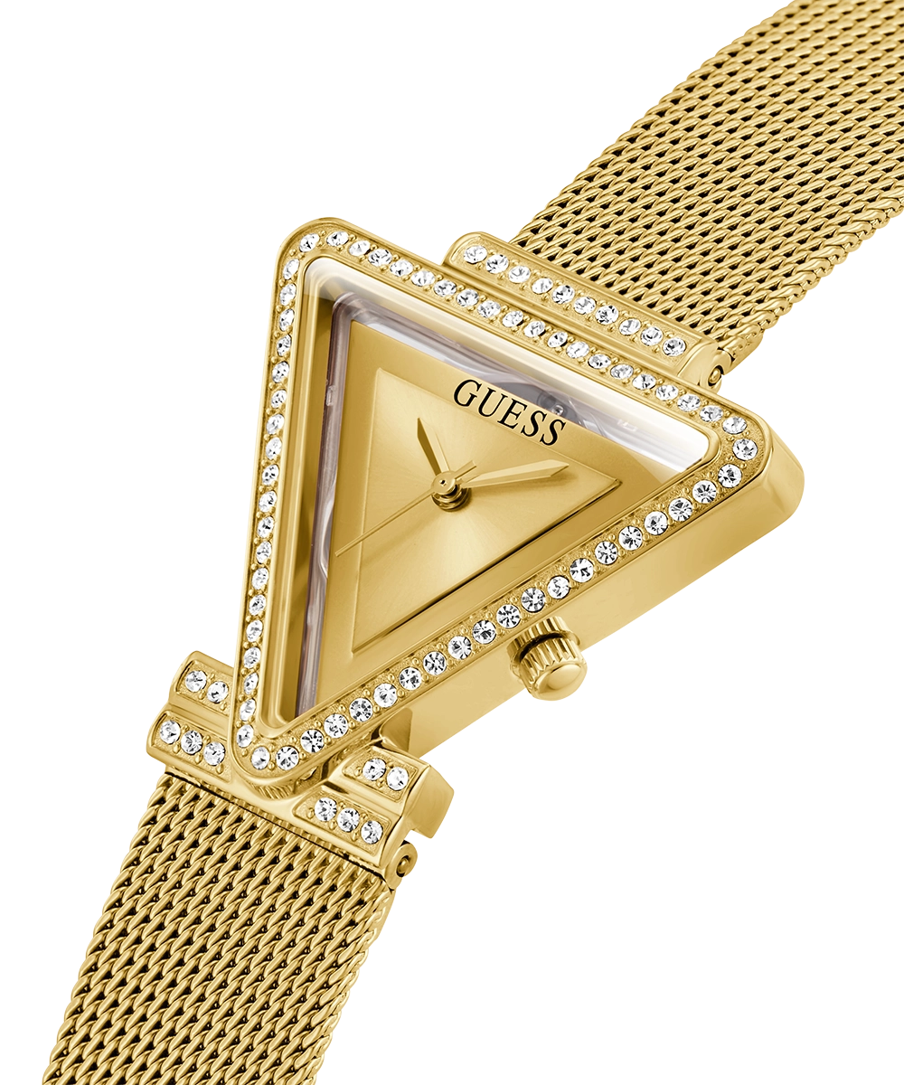 GUESS Ladies Gold Tone Analog Watch