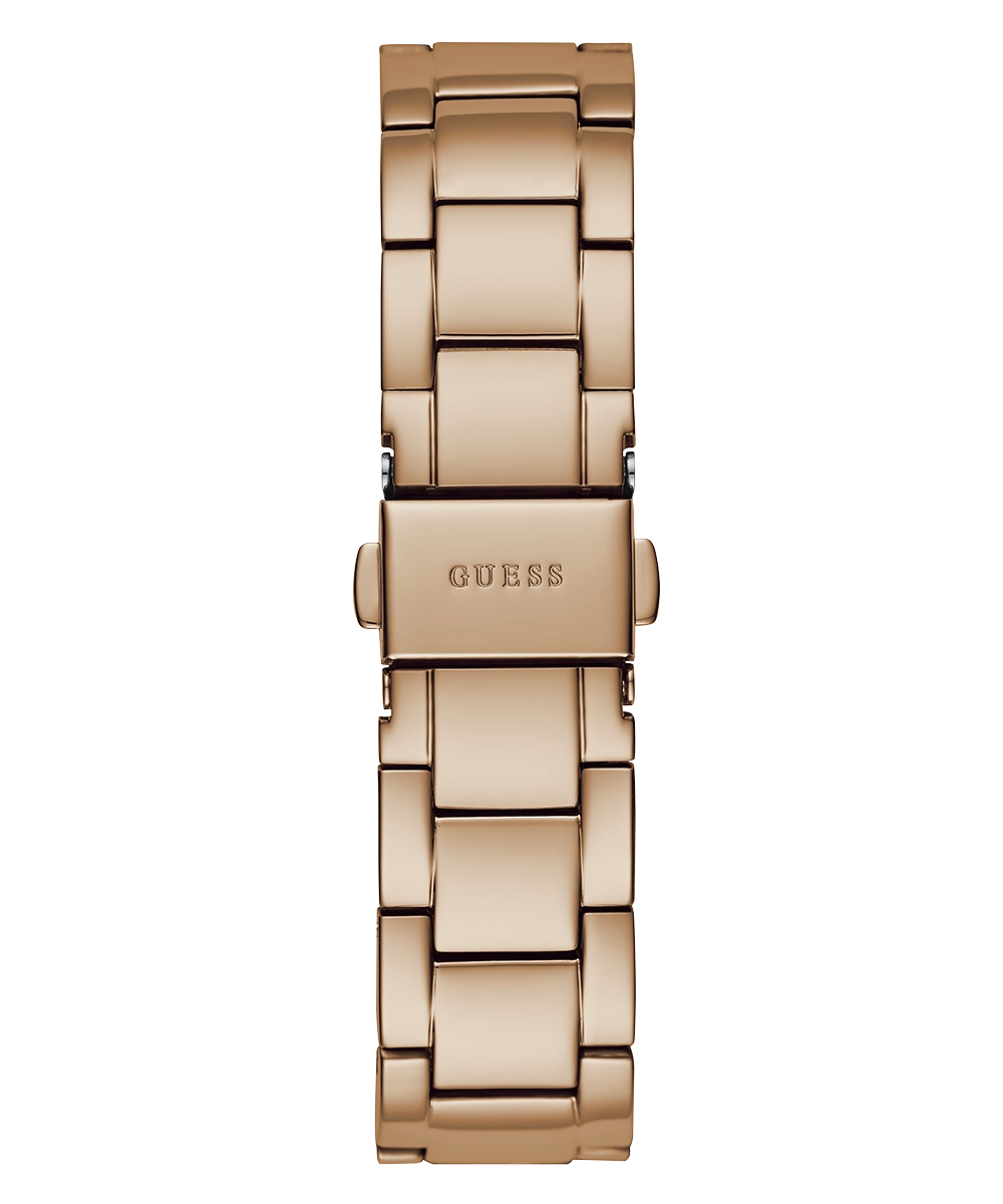 GUESS Ladies Rose Gold Tone Multi-function Watch