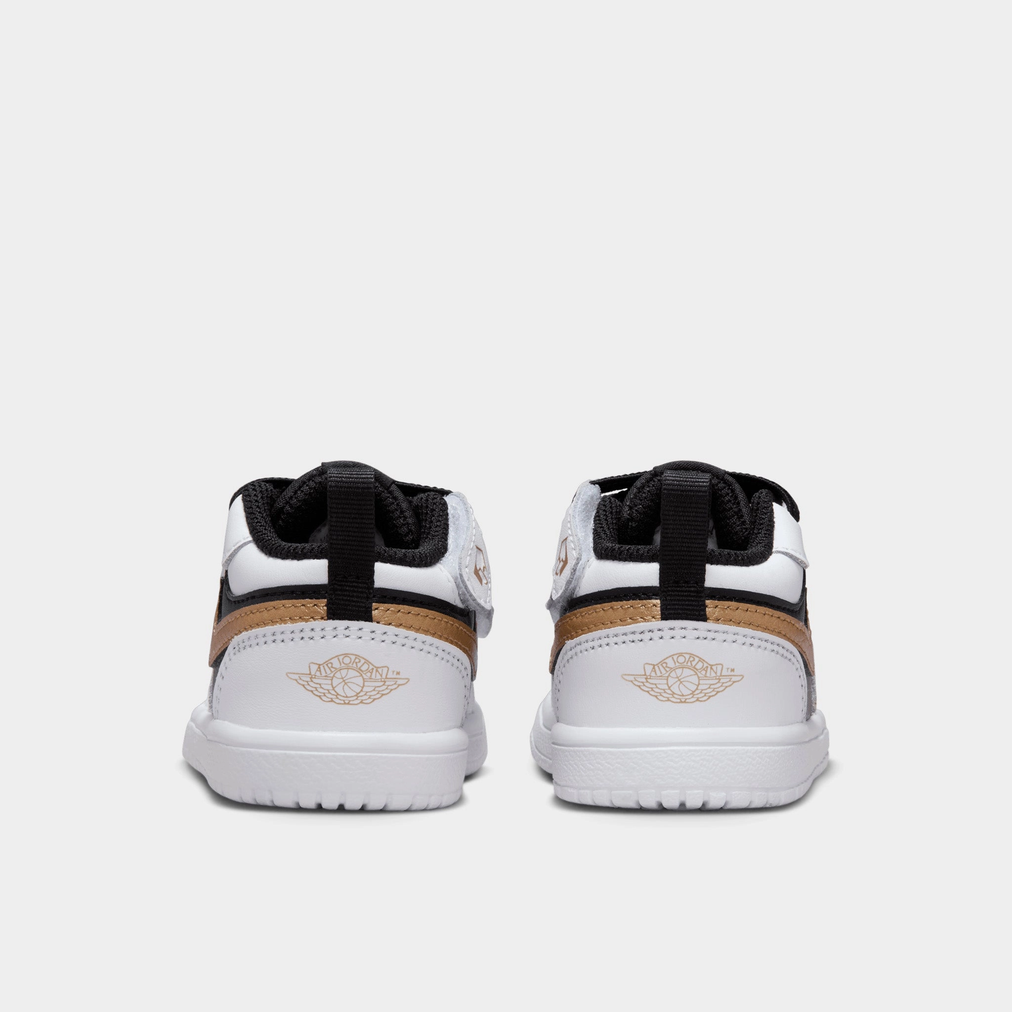 Jordan 1 Low Alt White / Metallic Gold - Black