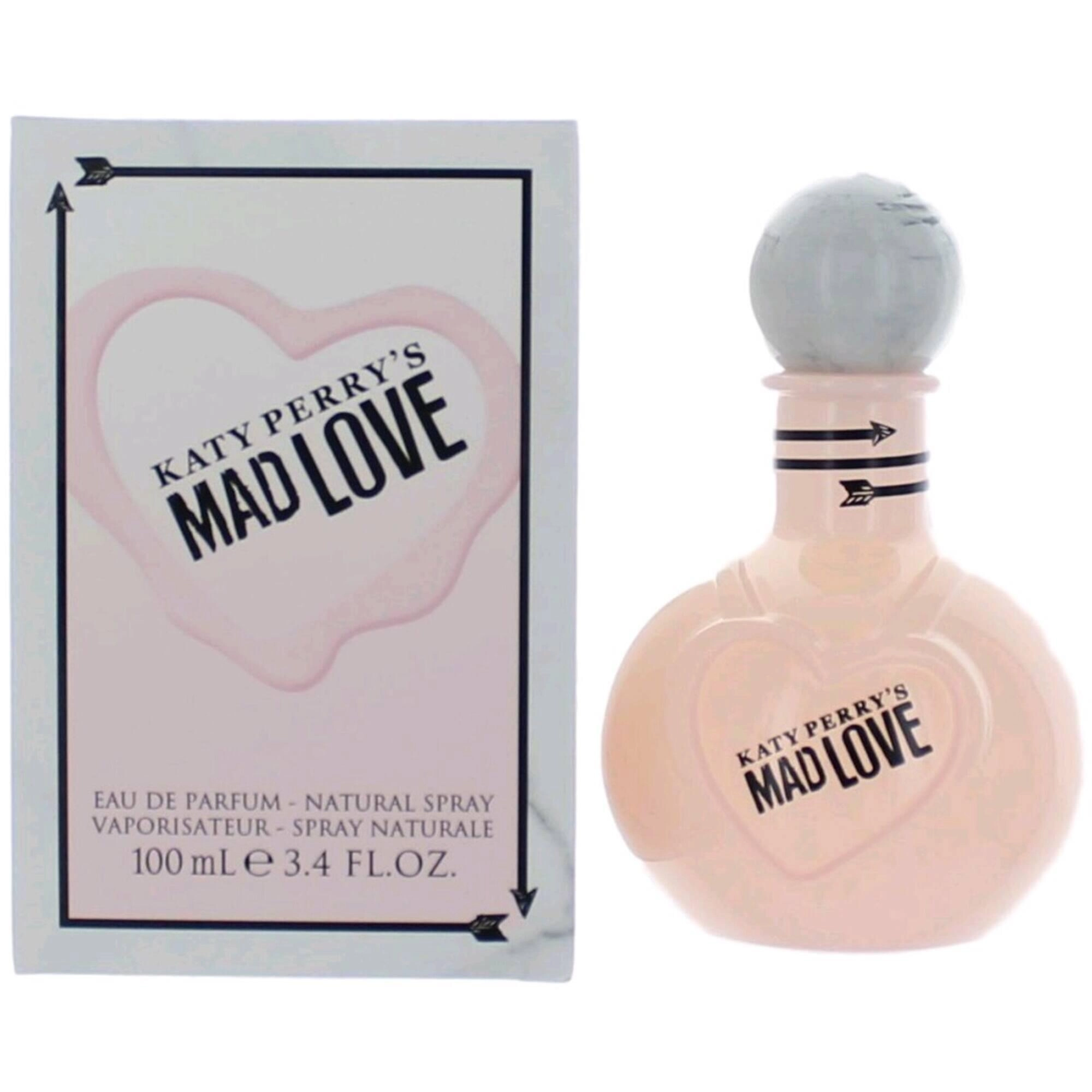 Katy Perry Women's Eau De Parfum Spray - Mad Love Enchanting Fragrance Notes, 3.4 oz