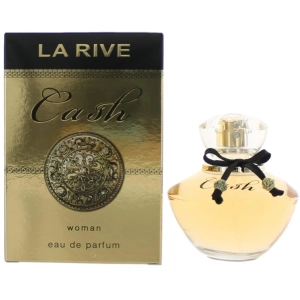 La Rive Women's EDP Spray - Cash Lotus, Champaca and Orchid Middle Notes, 3 oz