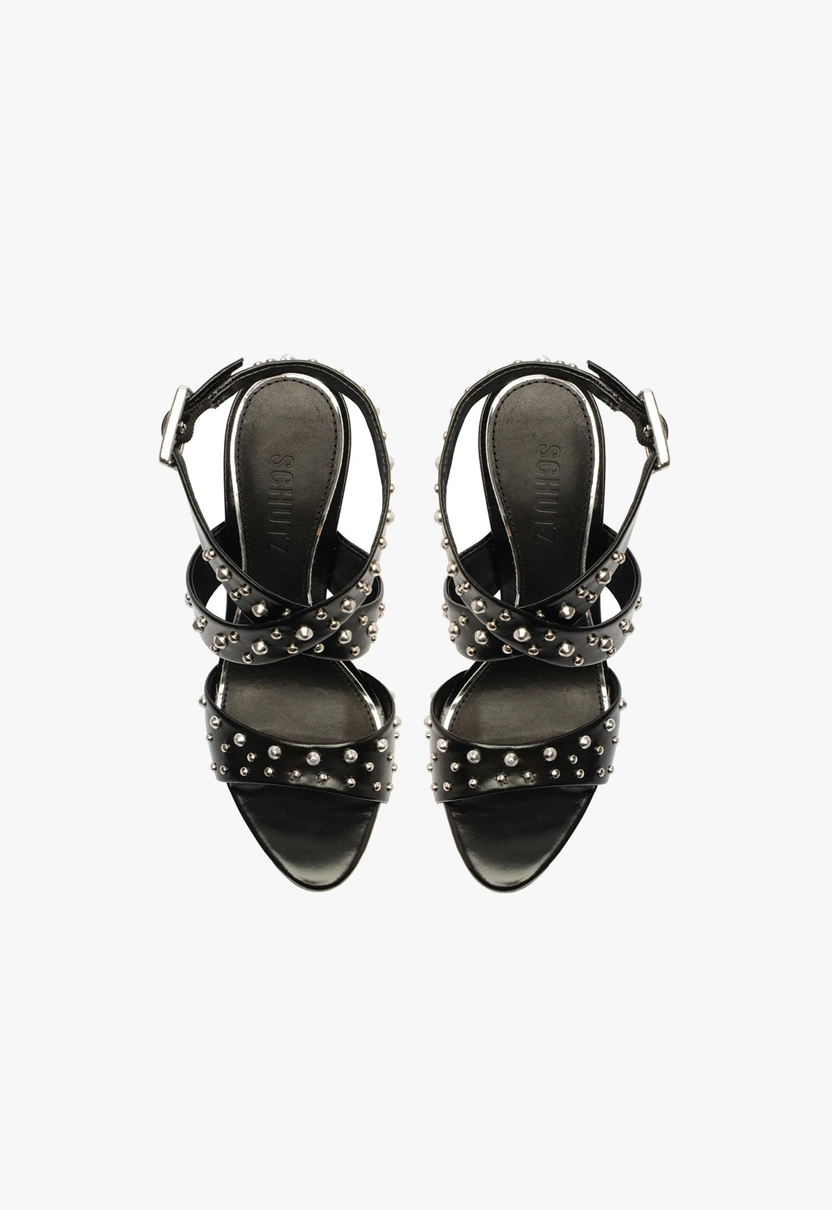 Lizzy Block Leather Sandal