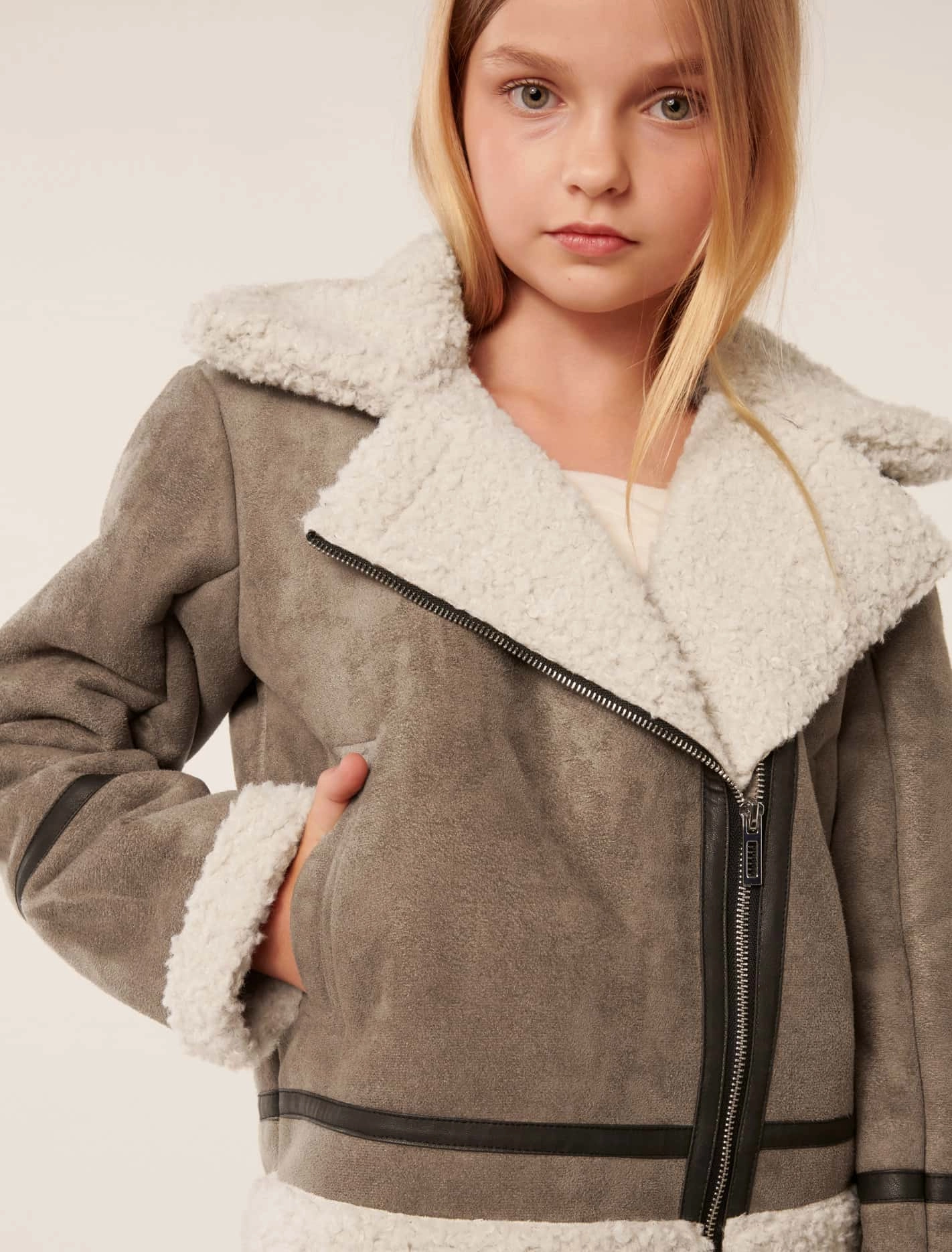 Macy Teen Aviator Jacket