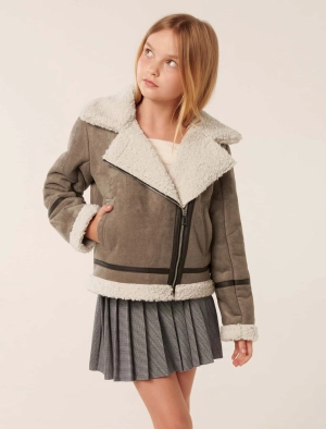 Macy Teen Aviator Jacket