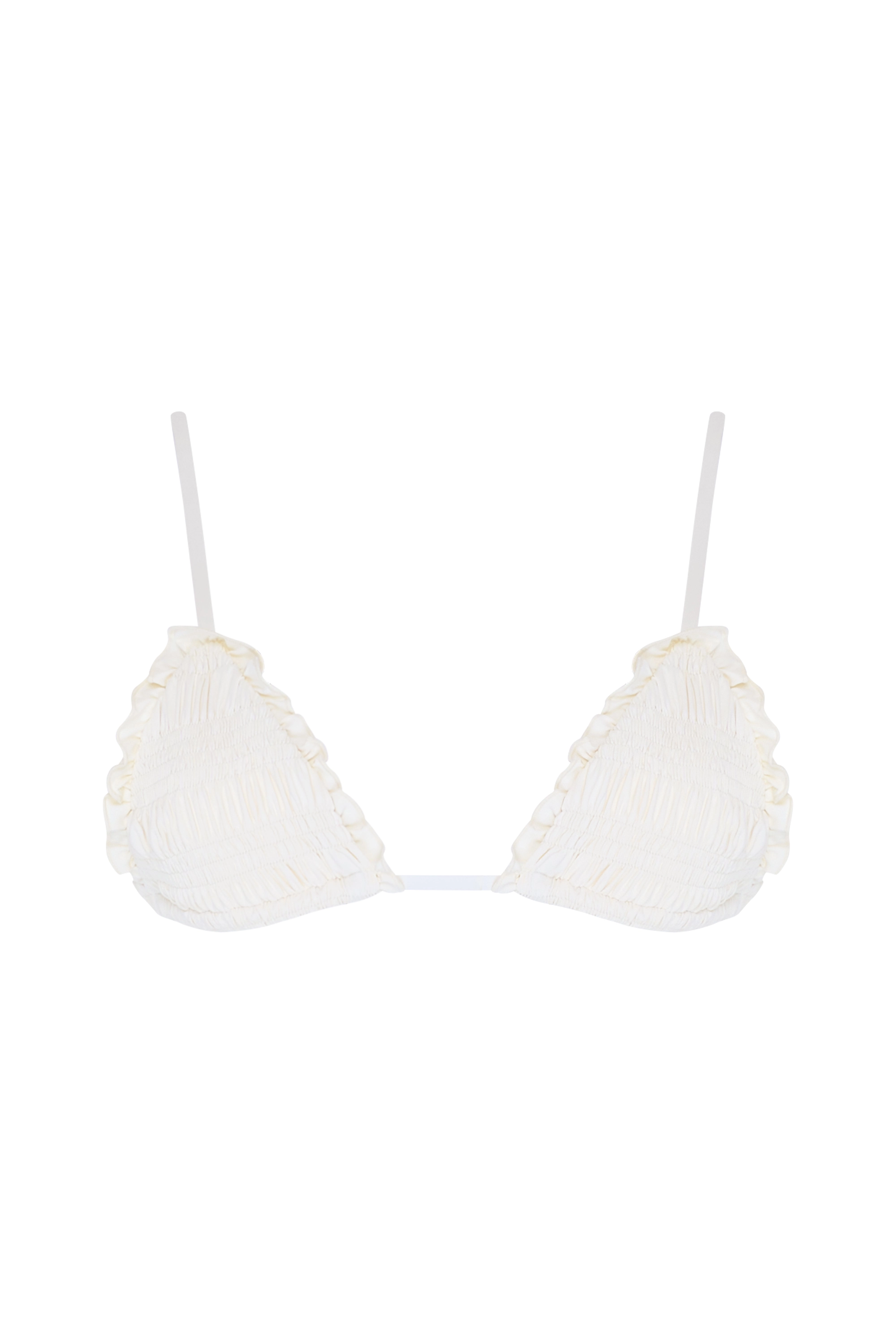 Mae Tri Bikini Top - Coconut