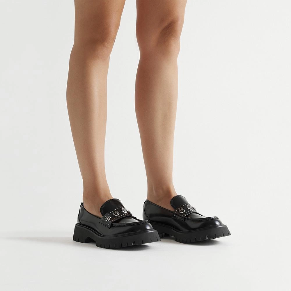 Maritime Loafer Black/Silver