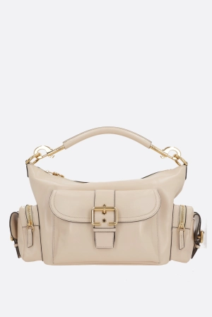 medium Camera Bag in glossy leather