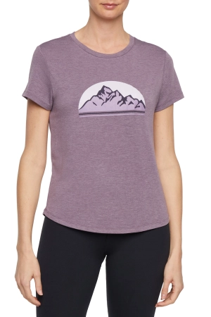 Monica Tee - Heather Vintage Violet