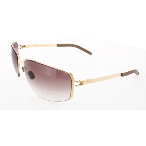Mykita Unisex Sunglasses - Glossy Gold Metal Frame | NO1 SUN-GINGER-GLOSSY GOLD 013