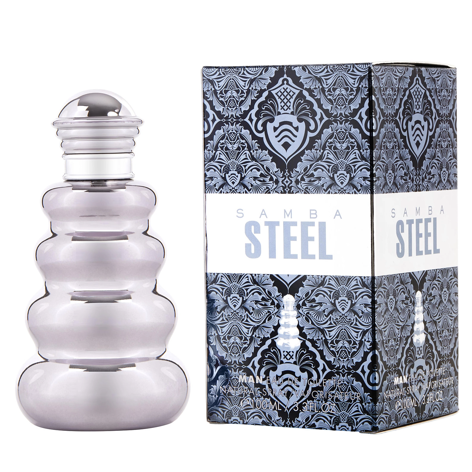 Samba Steel by Perfumer's Workshop 100ml EDT for Men