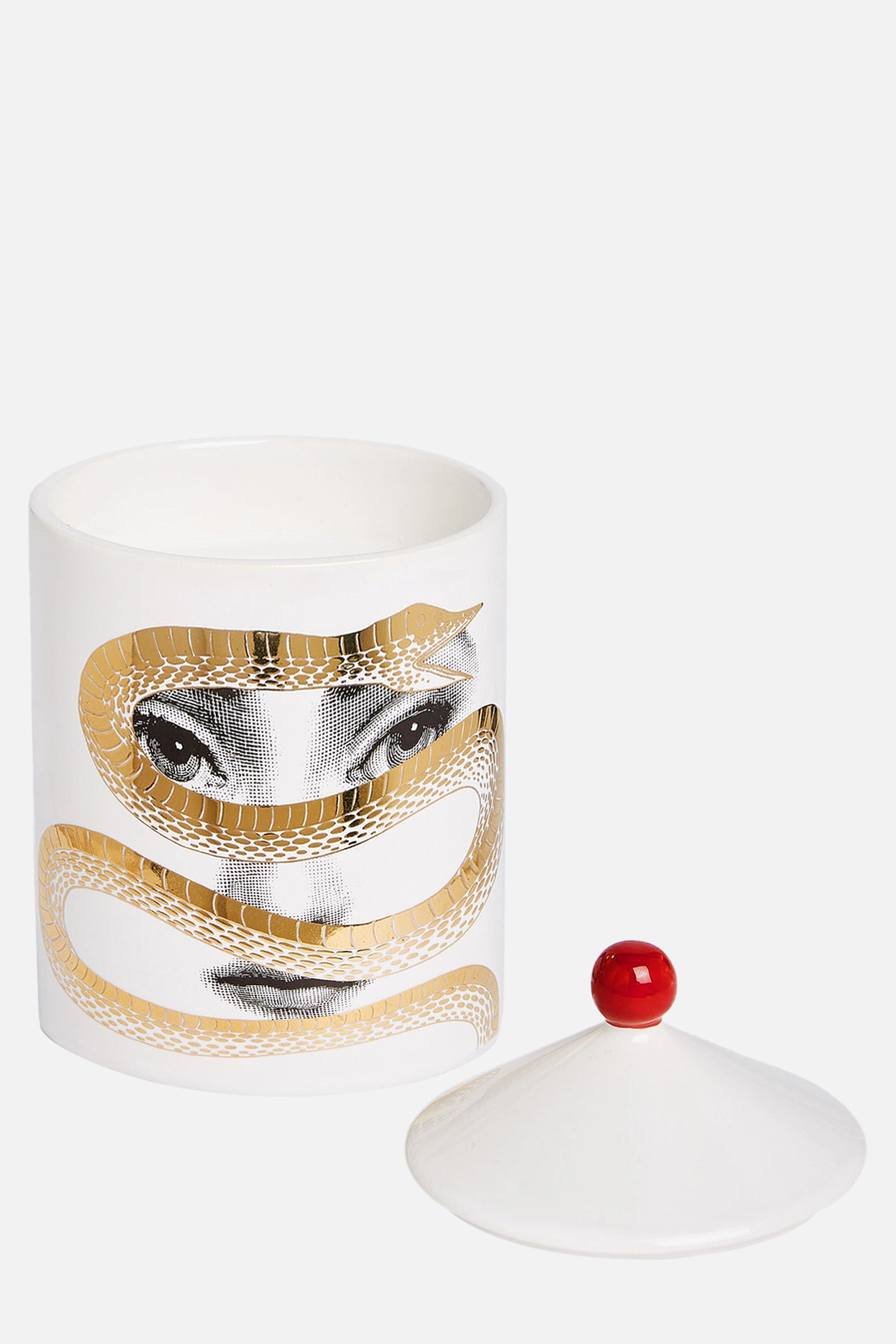 Se Poi scented candle with Peccato Originale Décor