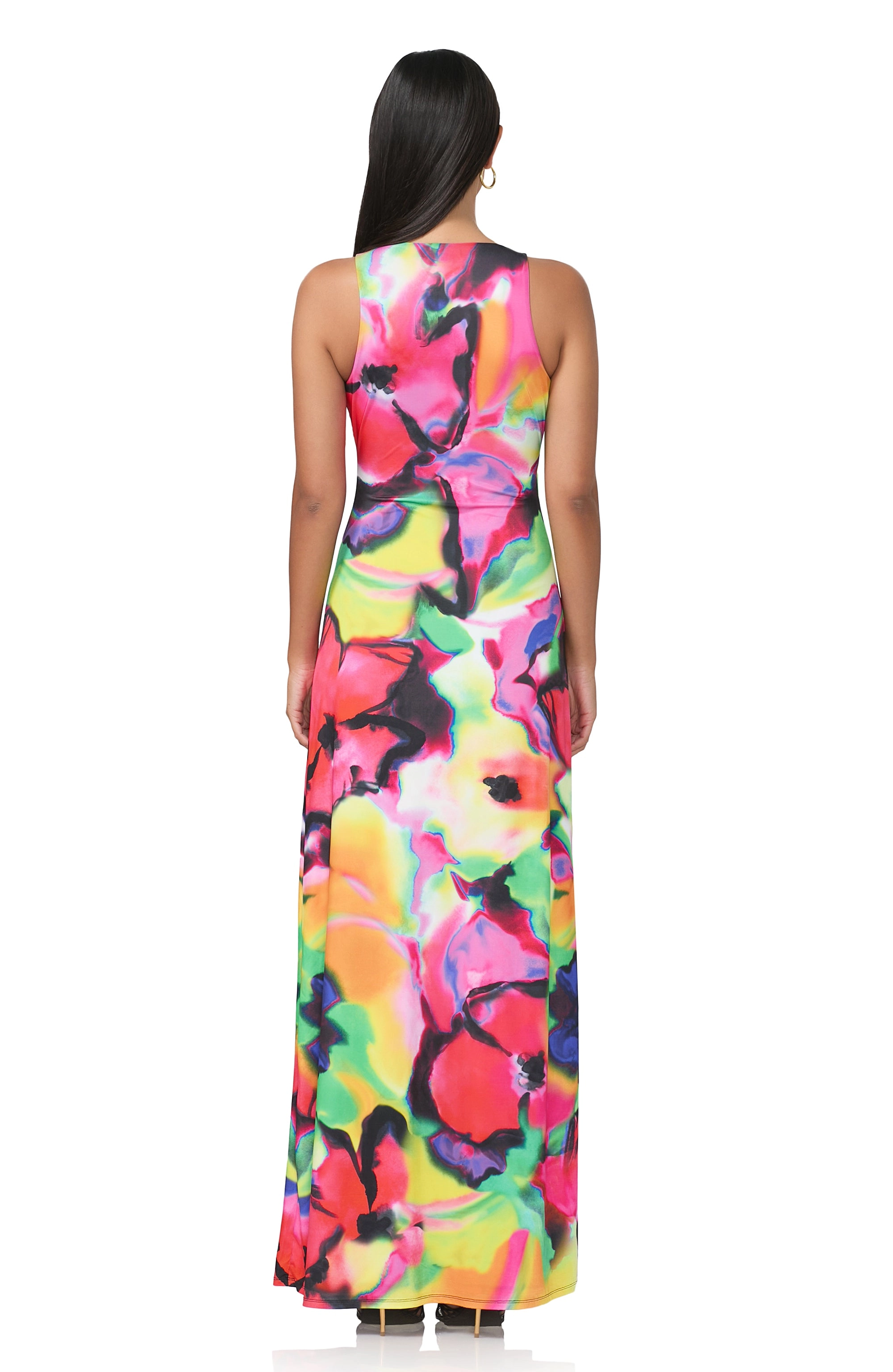 Selena Maxi Dress - Spray Floral