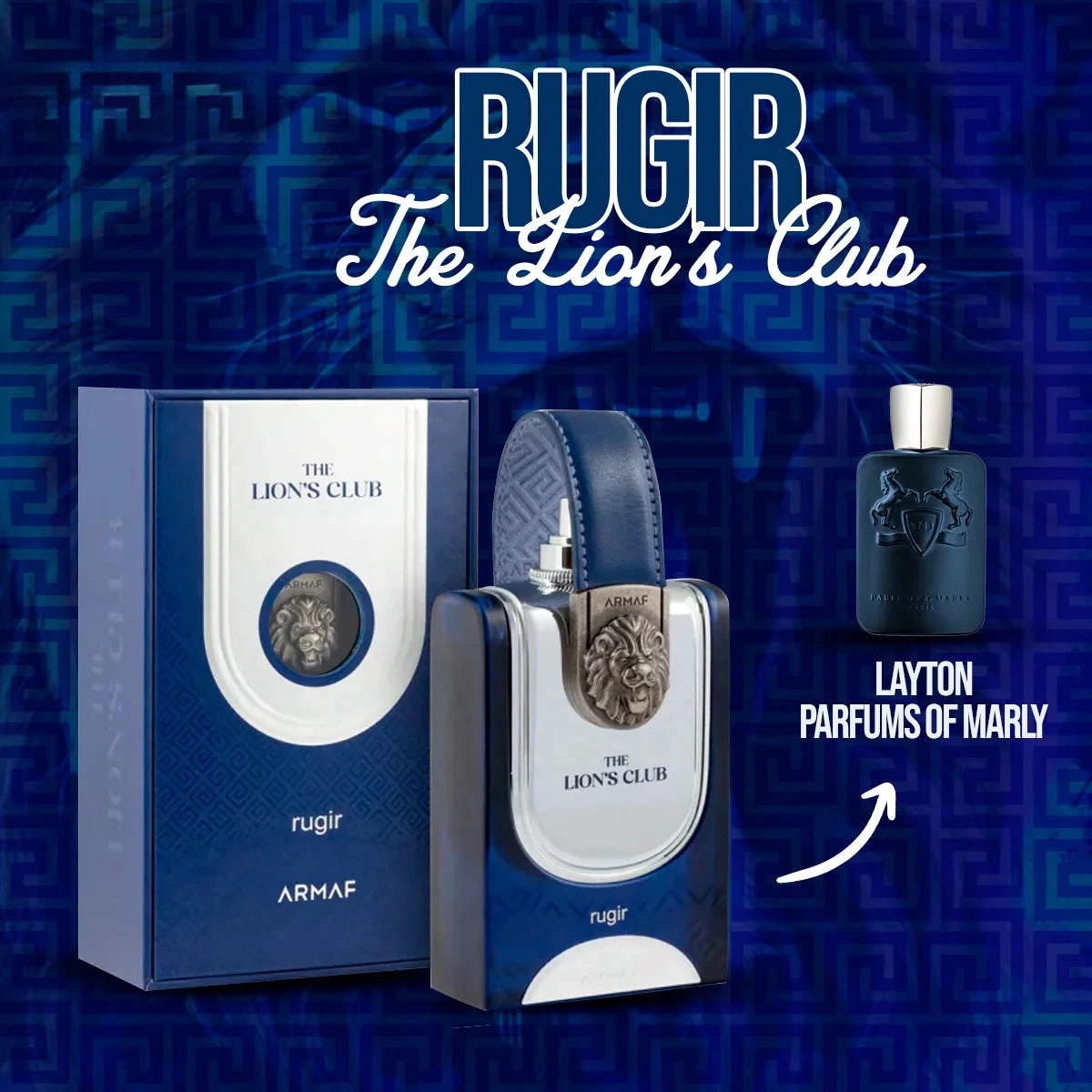 The Lion's Club Rugir 3.4 oz EDP for men