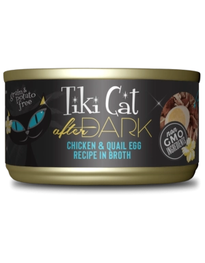 Tiki Cat After Dark Chicken & Quail Egg Canned Cat Food
