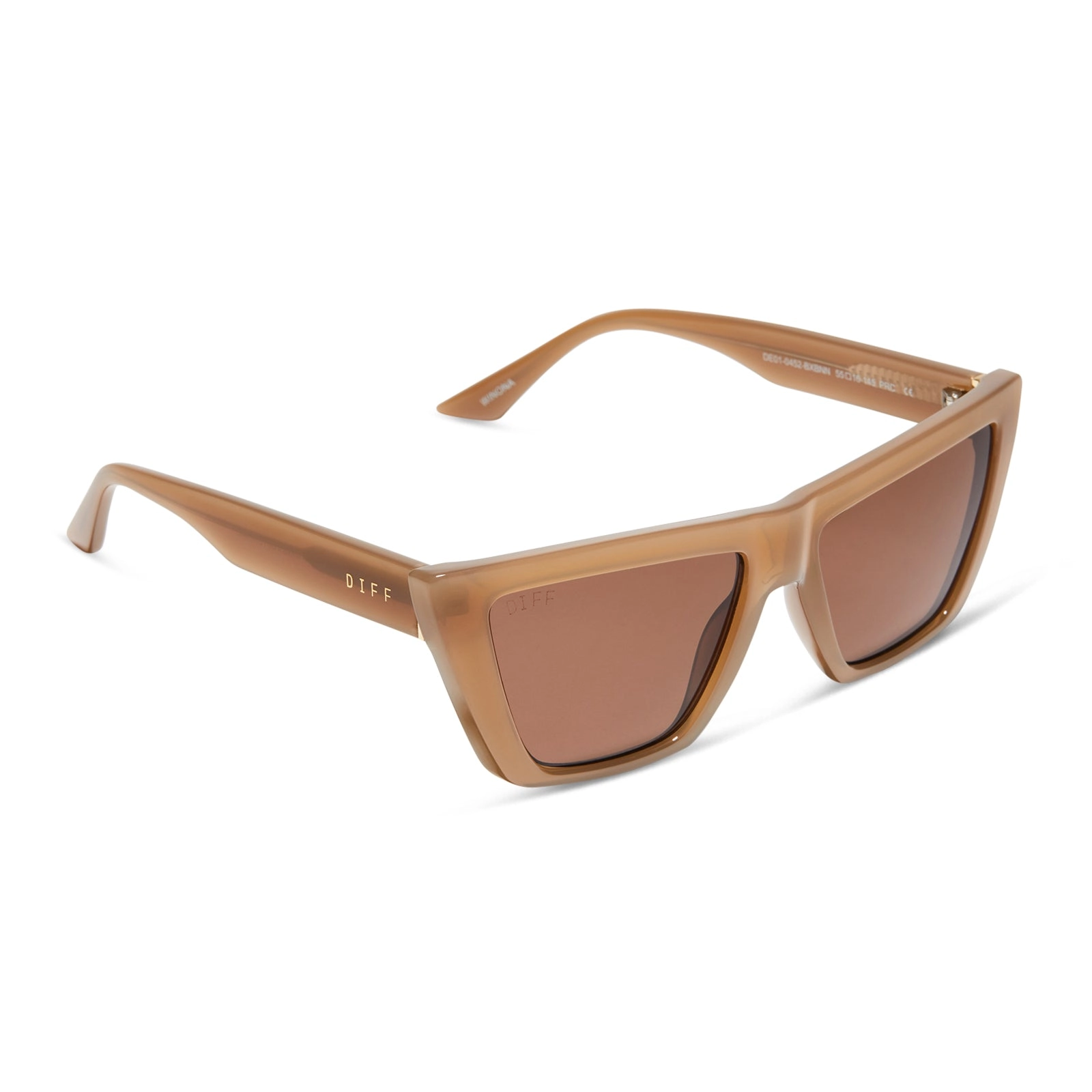WINONA - MILKY LIGHT BROWN   BROWN SUNGLASSES