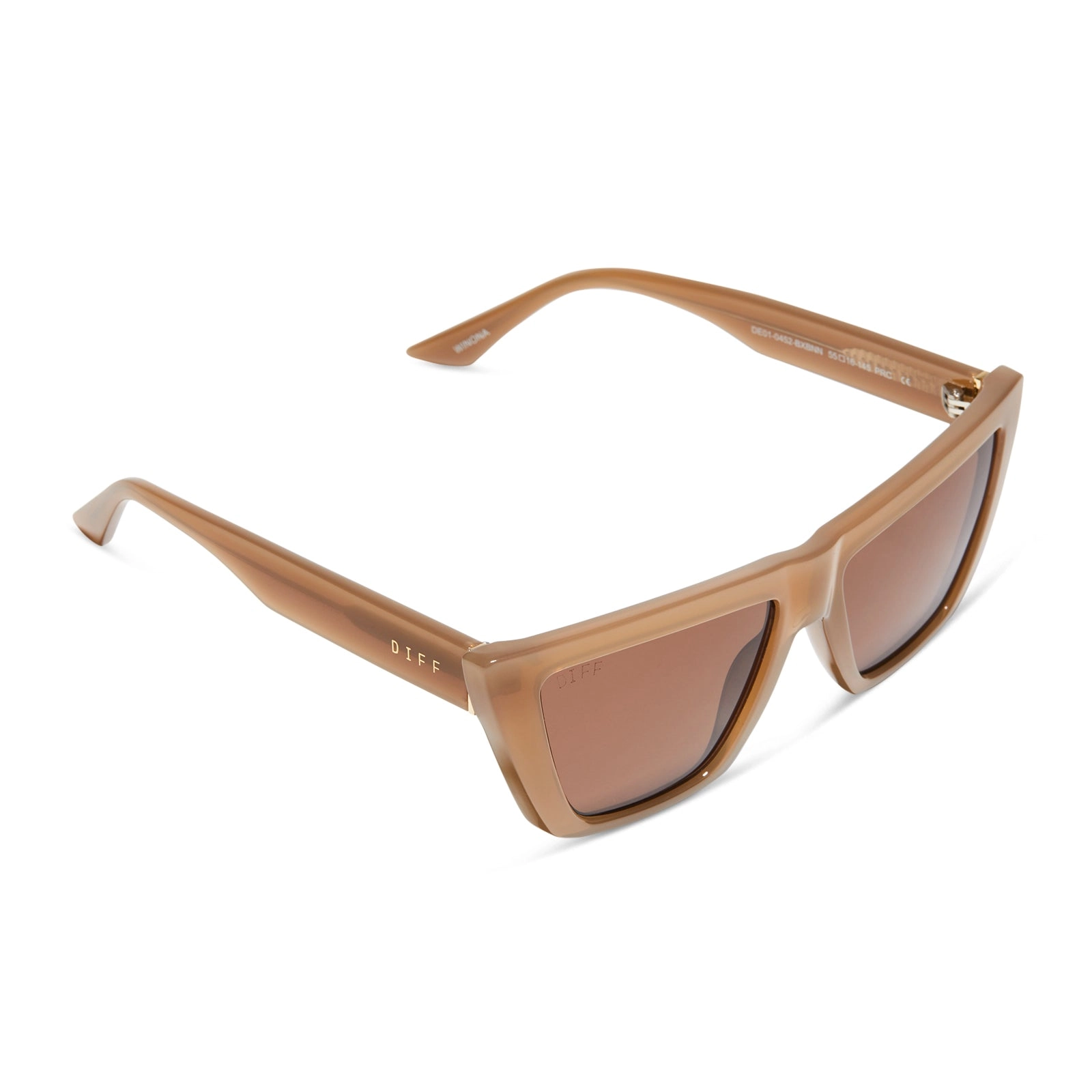 WINONA - MILKY LIGHT BROWN   BROWN SUNGLASSES