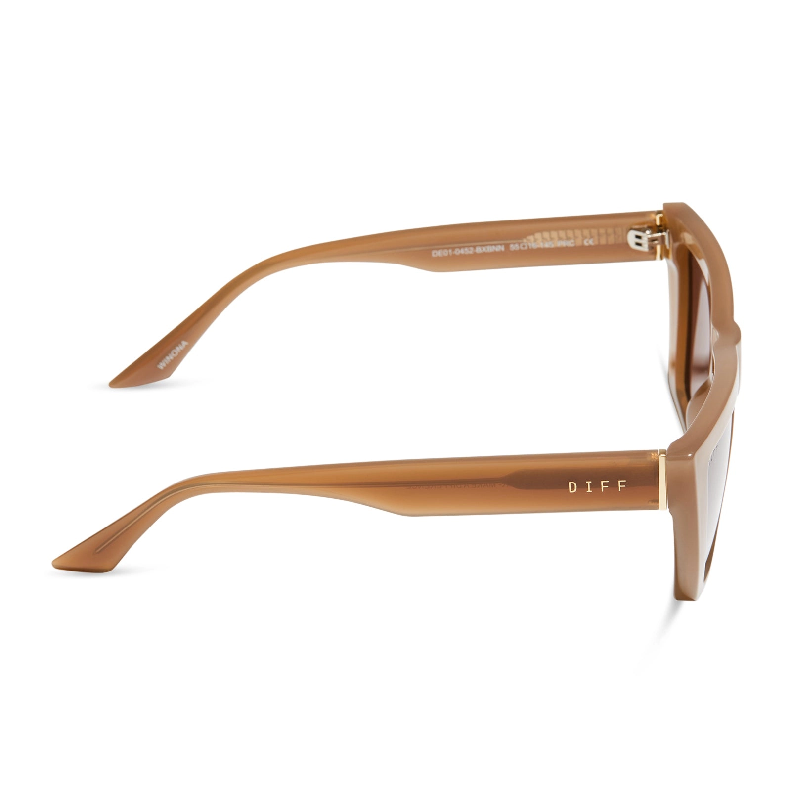 WINONA - MILKY LIGHT BROWN   BROWN SUNGLASSES